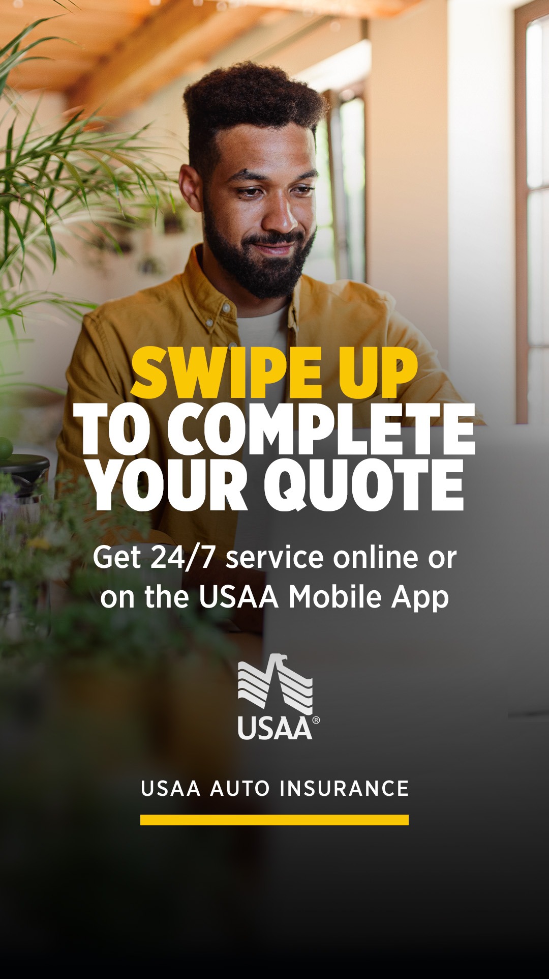 USAA Facebook ad