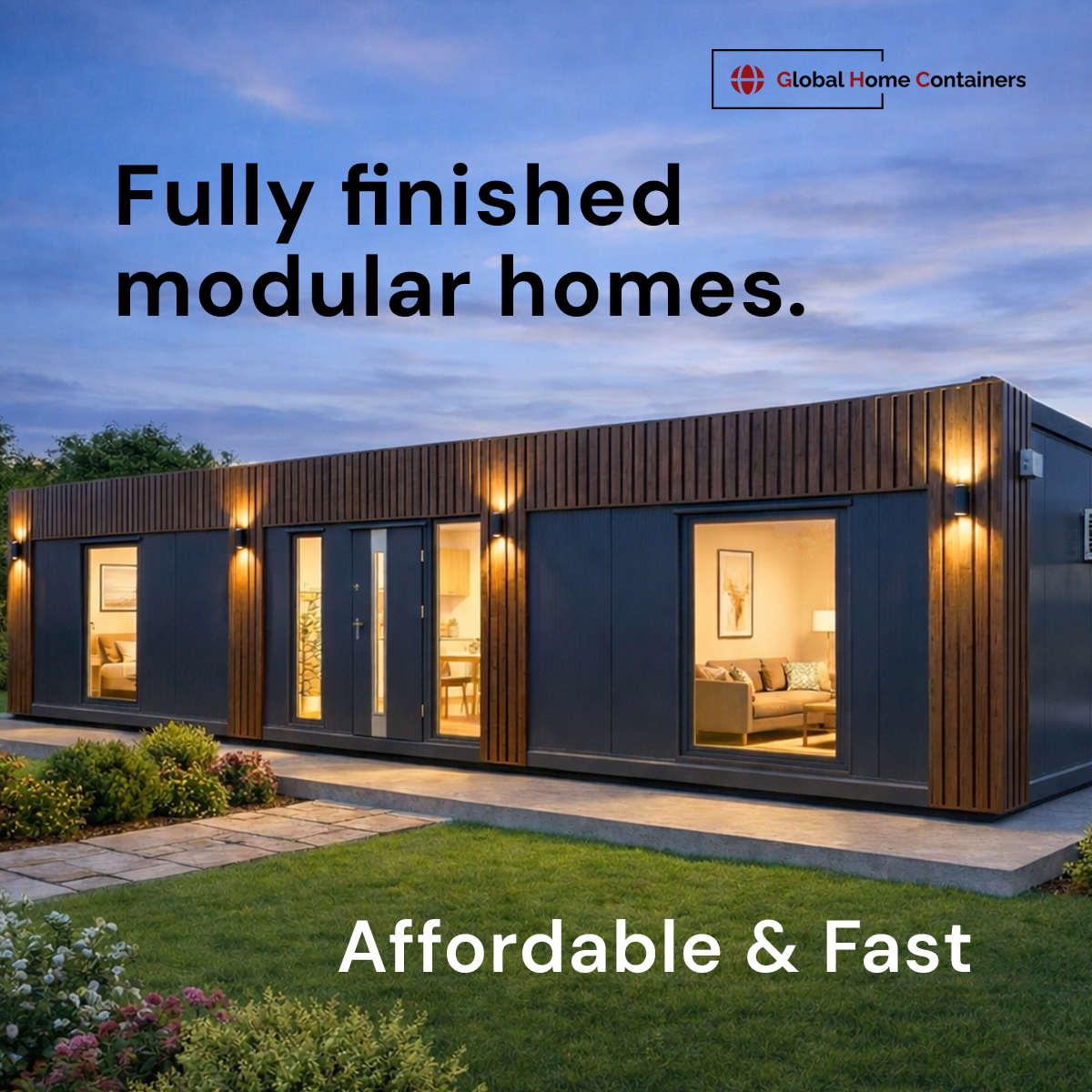 Global Home - Mobile Homes and Modular Construction Facebook ad: You've outgrown your home.