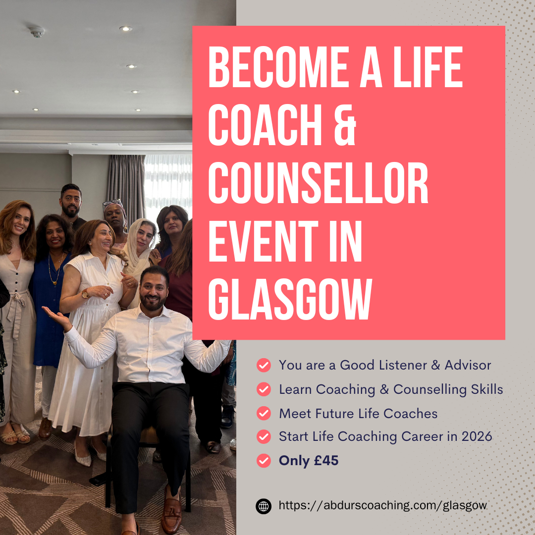 Abdur Rehman - Coach Facebook ad: Learn Coaching & Counselling Techniques