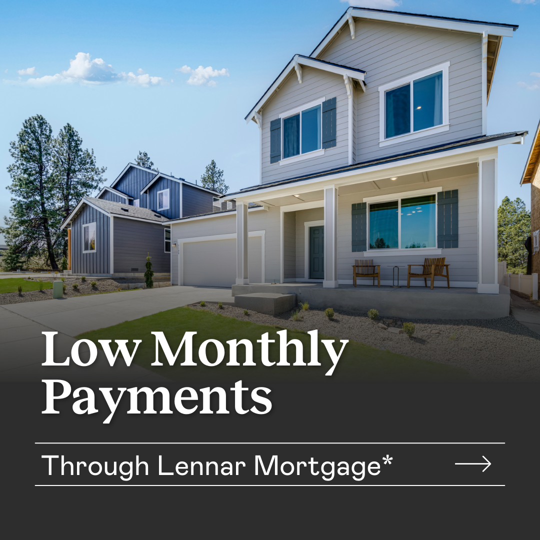 Lennar Inland Northwest Facebook ad: Great Rates on New Homes