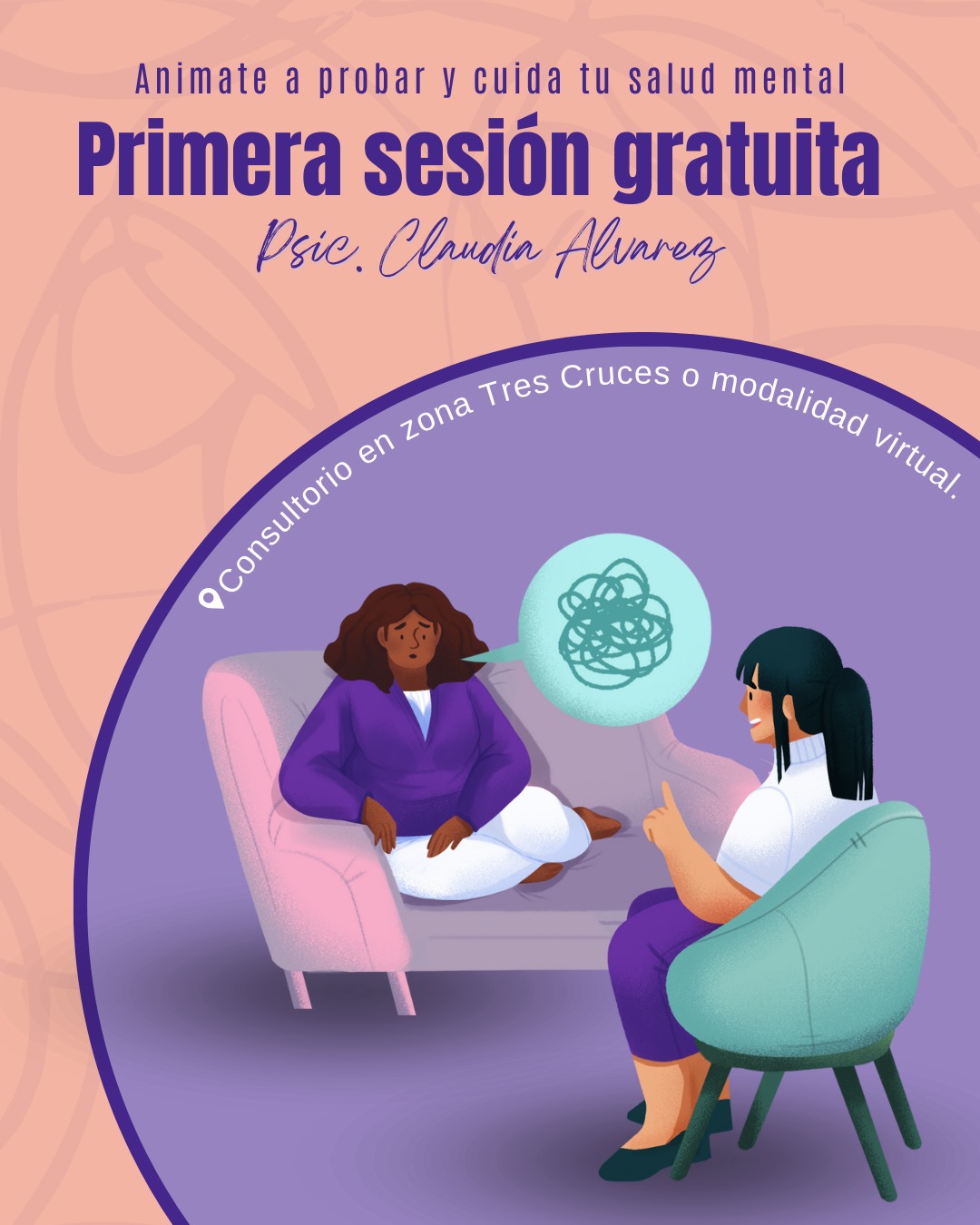 psicologa.claudiaalvarez Facebook ad: Soy Claudia Alvarez, psicóloga clínica, y quiero…