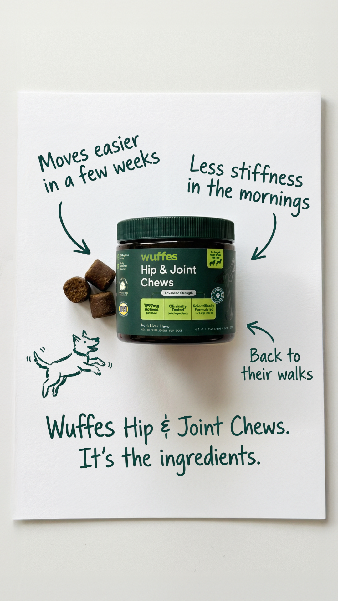Wuffes Facebook ad
