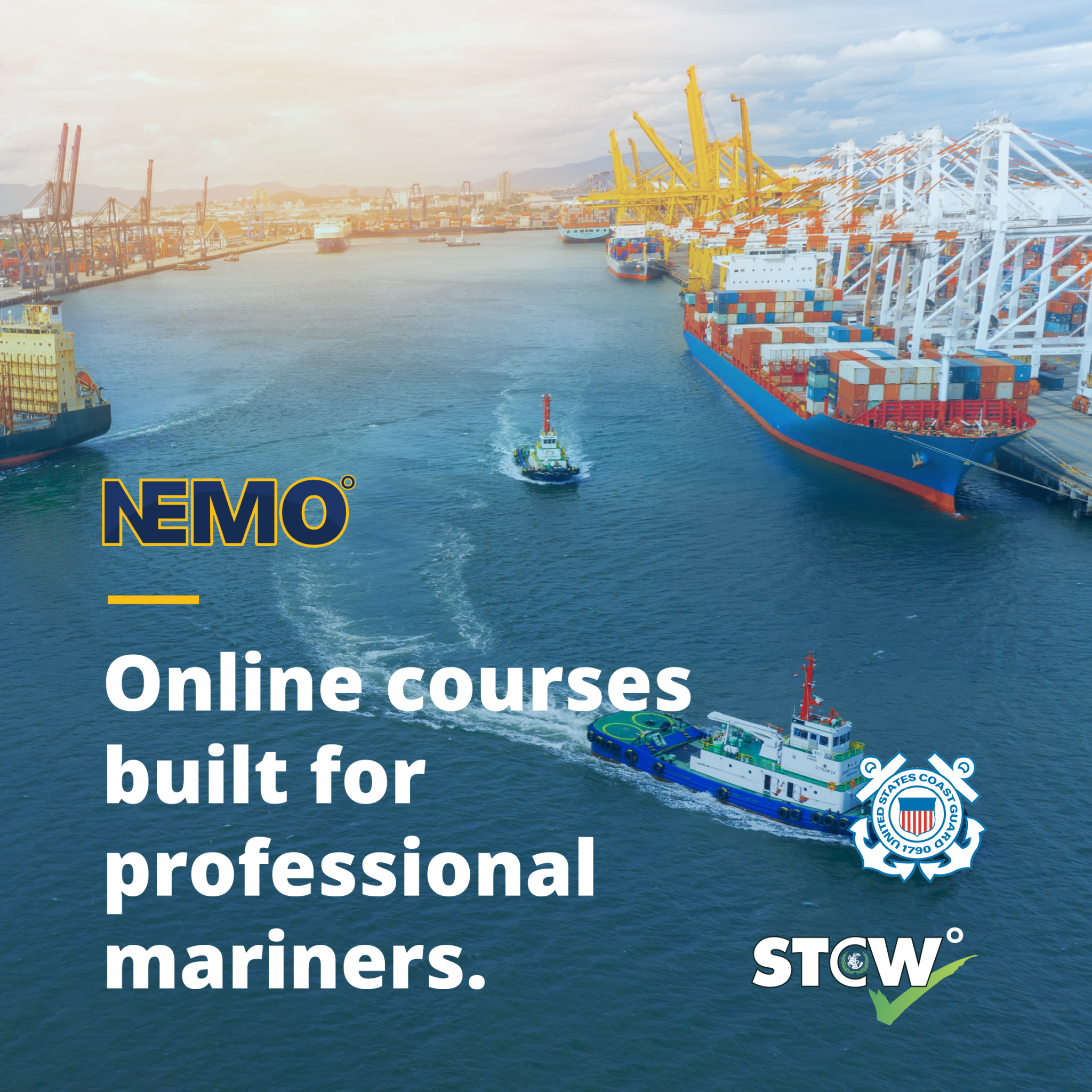 Northeast Maritime Institute Facebook ad from Feb 12, 2026