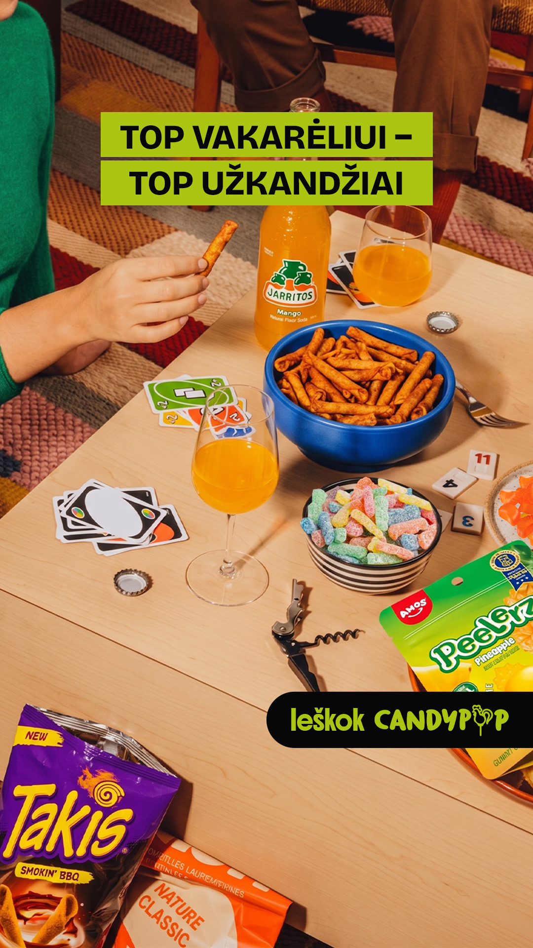 Candy POP Facebook ad