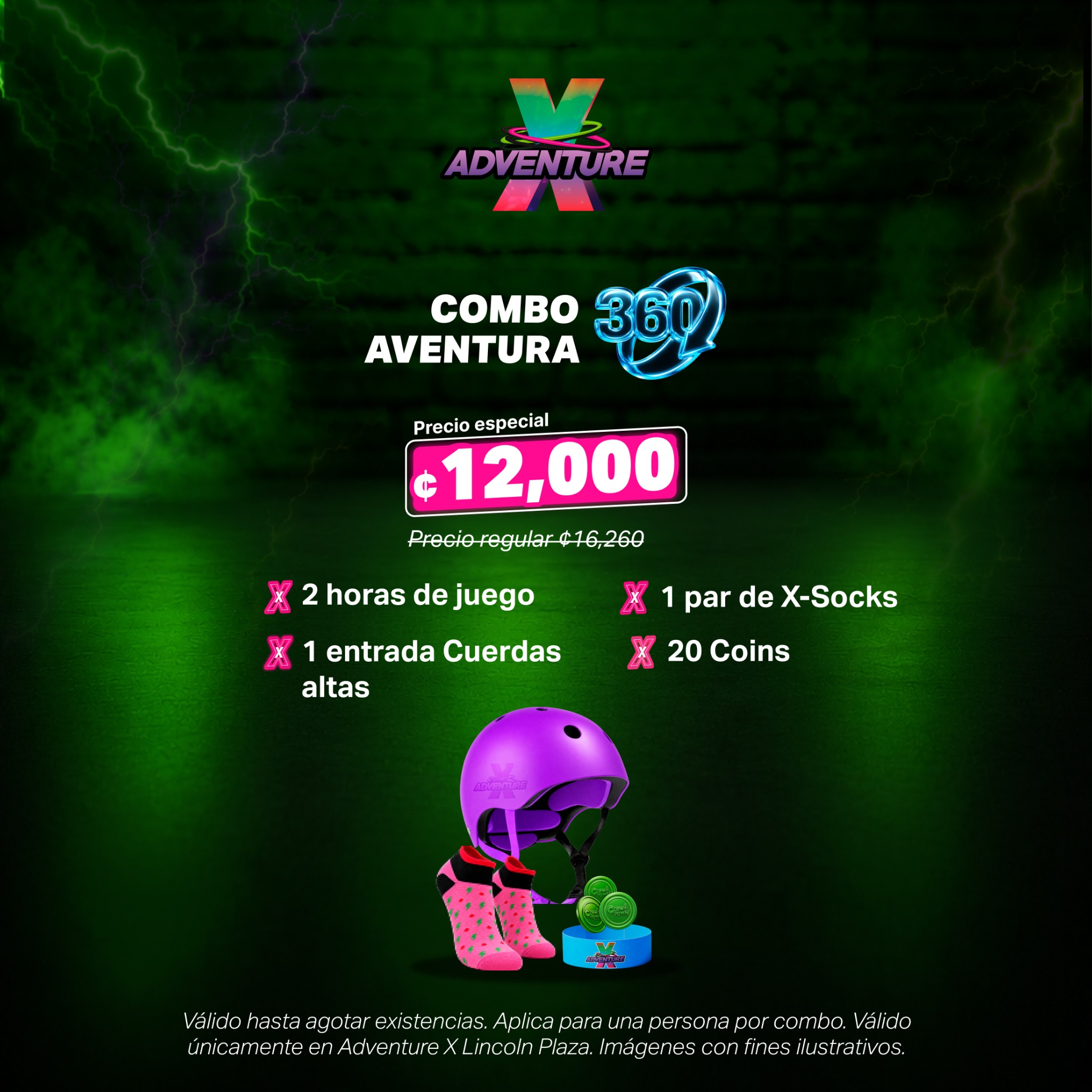 Adventure X Costa Rica Facebook ad