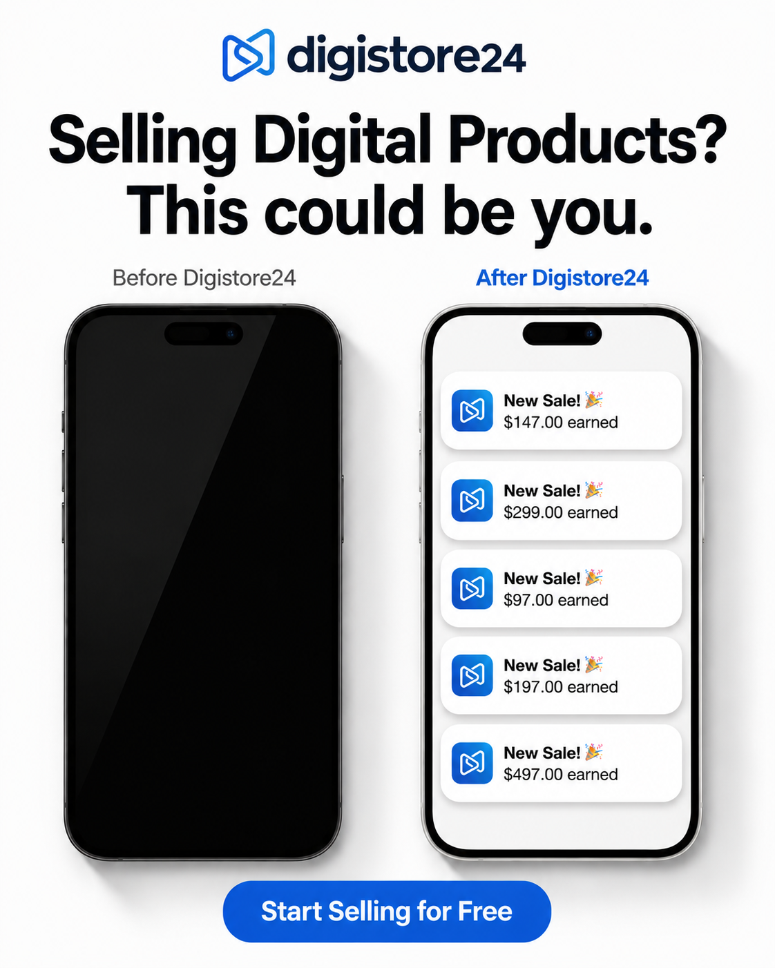 Digistore24 Facebook ad