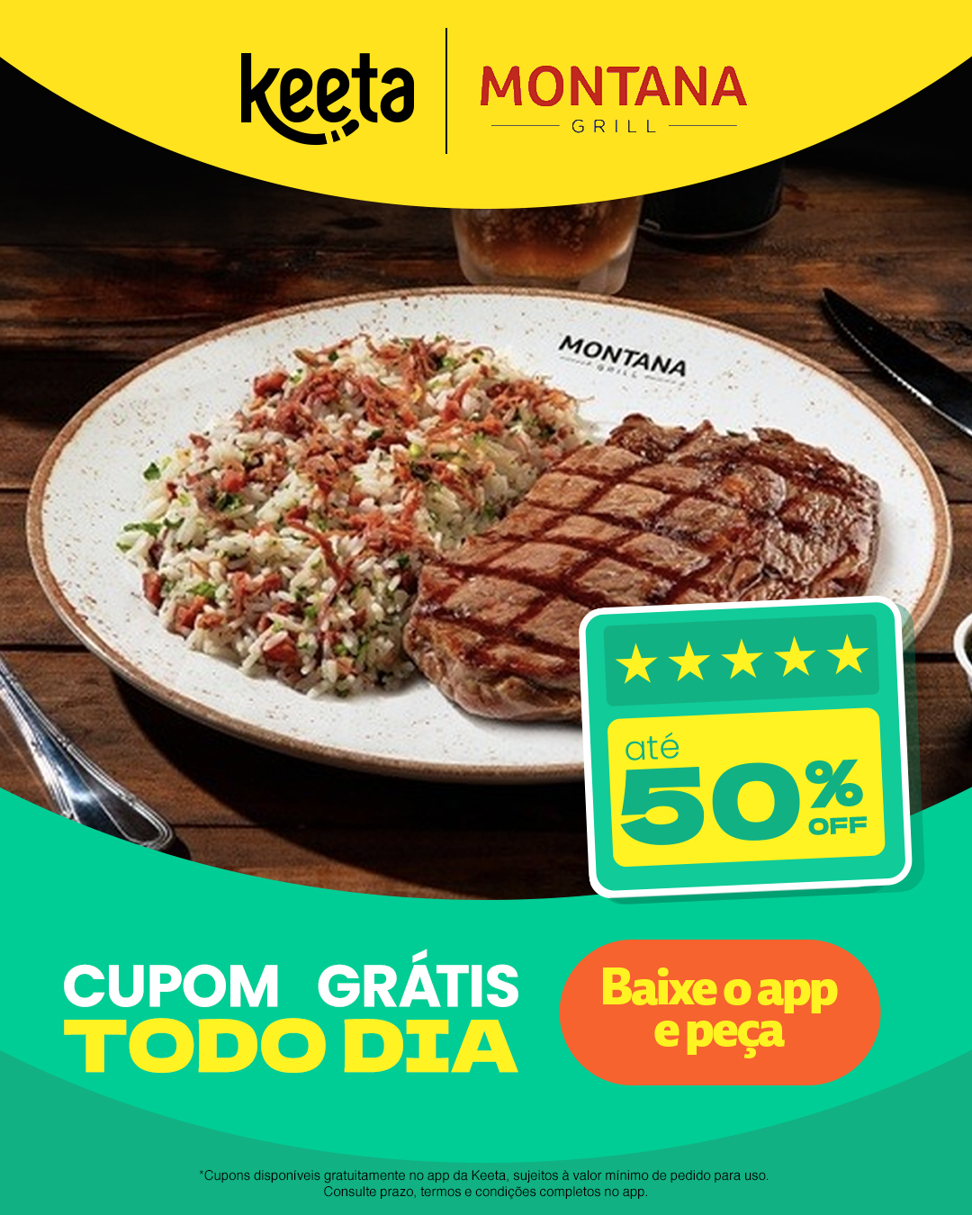 Keeta Brasil Facebook ad