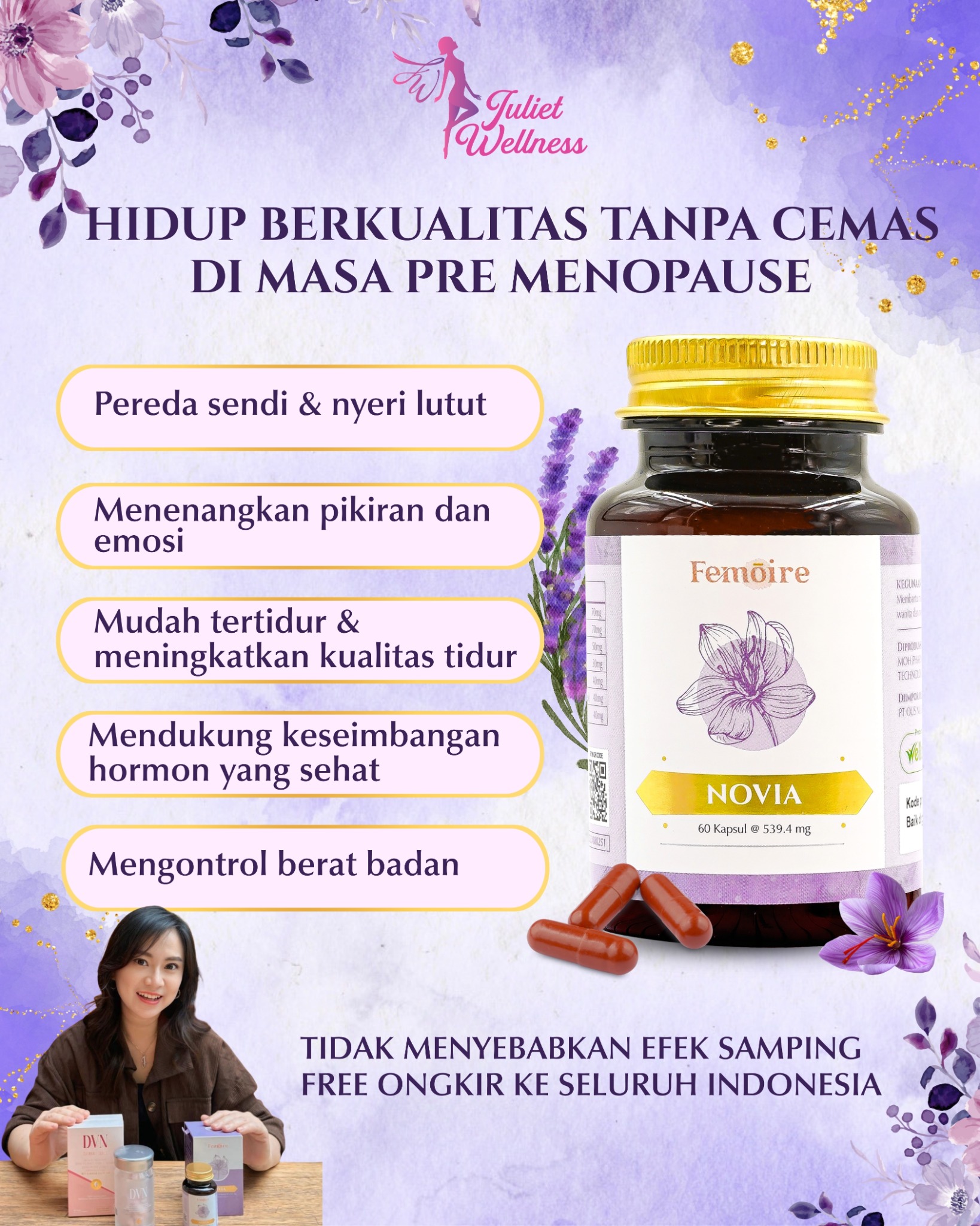 Juliet Wellness Facebook ad