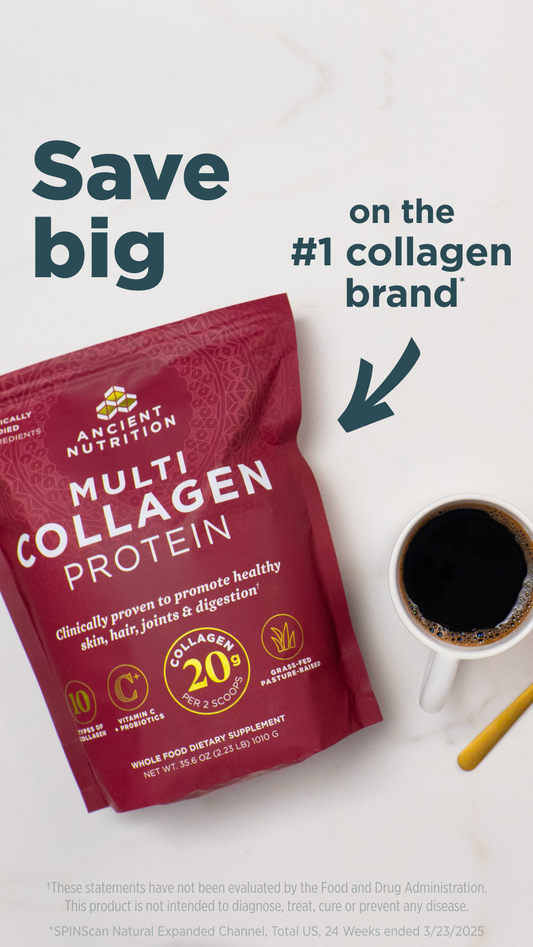 Ancient Nutrition Facebook ad