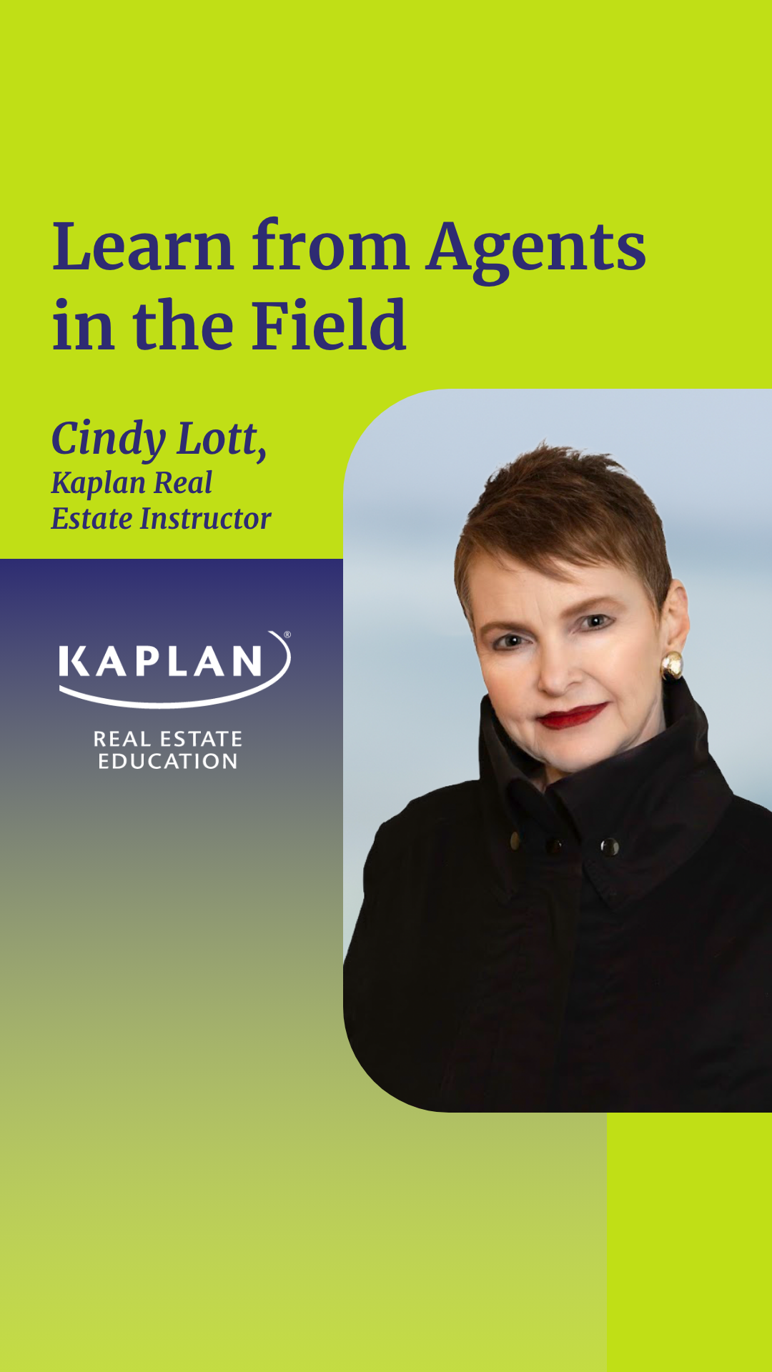 Kaplan Real Estate Education Facebook ad