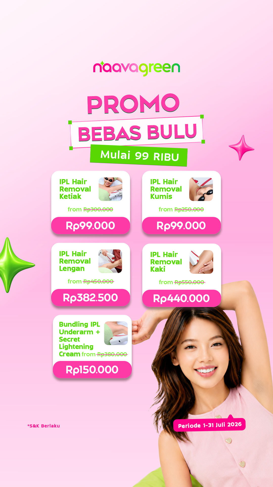 Naavagreen Natural Skincare Facebook ad