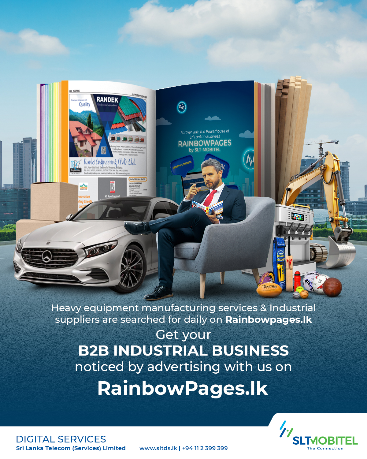 Rainbow Pages by SLT-MOBITEL Facebook ad