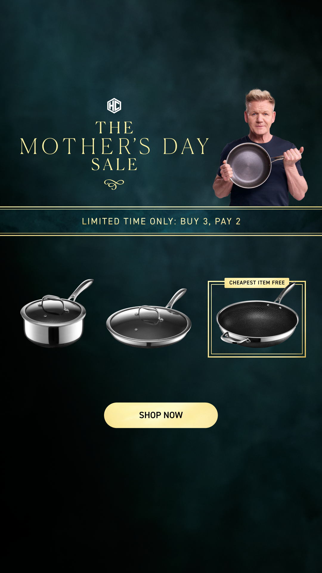 Gordon Ramsay Facebook ad