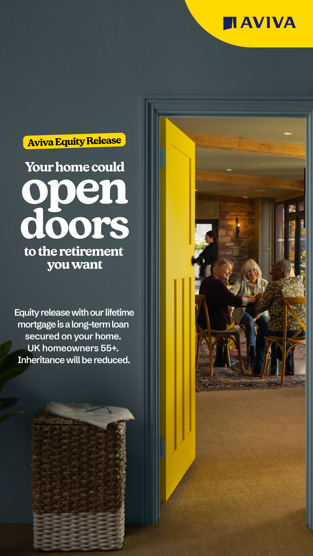 Aviva Facebook ad