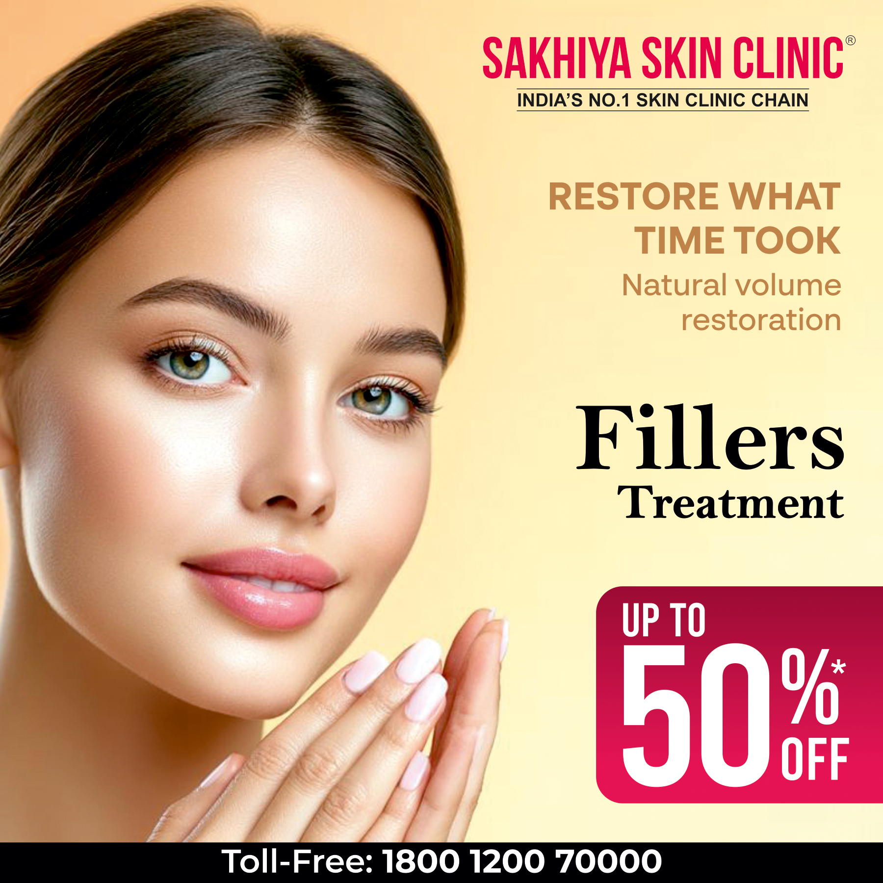 Sakhiya Skin Clinic Facebook ad
