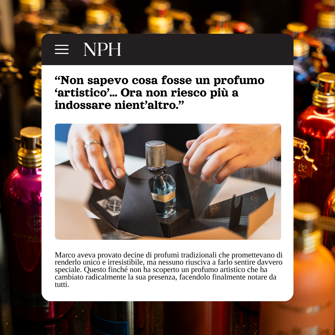 Niche Perfume Hunters Facebook ad