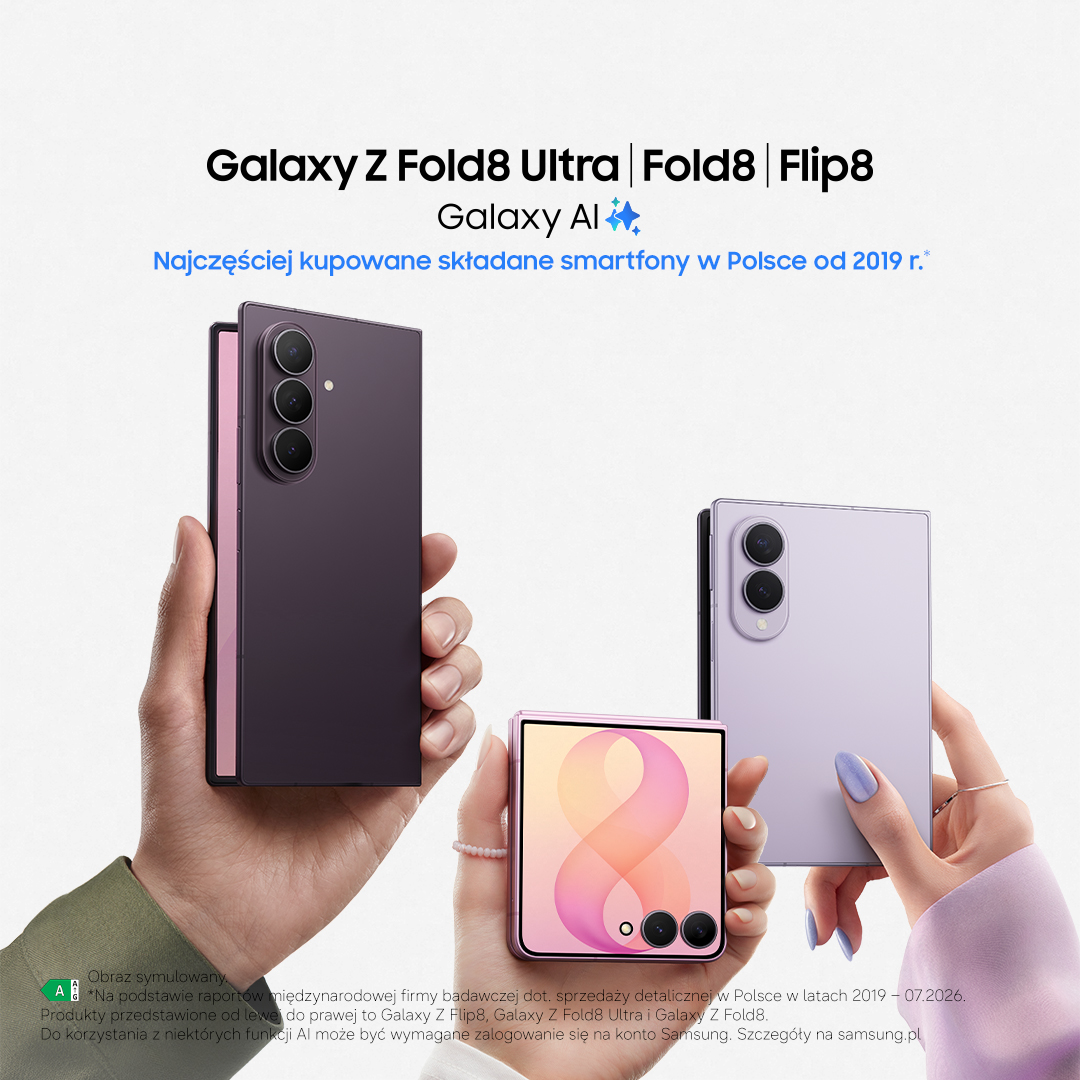 Samsung Facebook ad: Poznaj serię Galaxy Z!