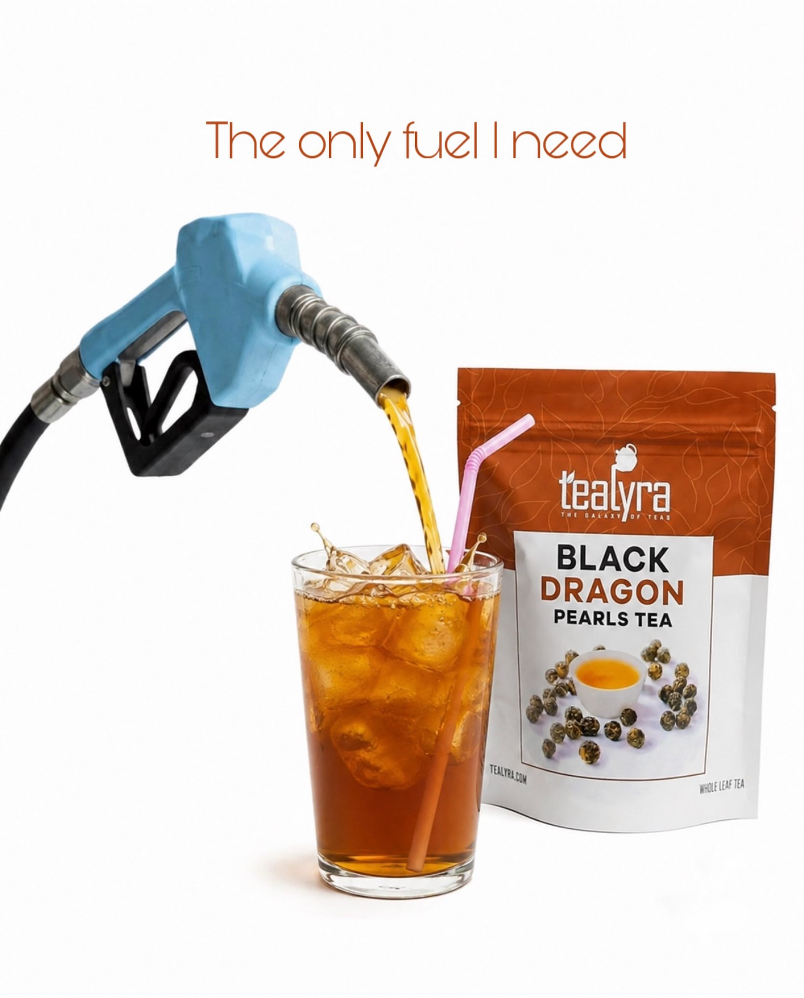 Tealyra Facebook ad: When your energy level hits zero, it’s time…