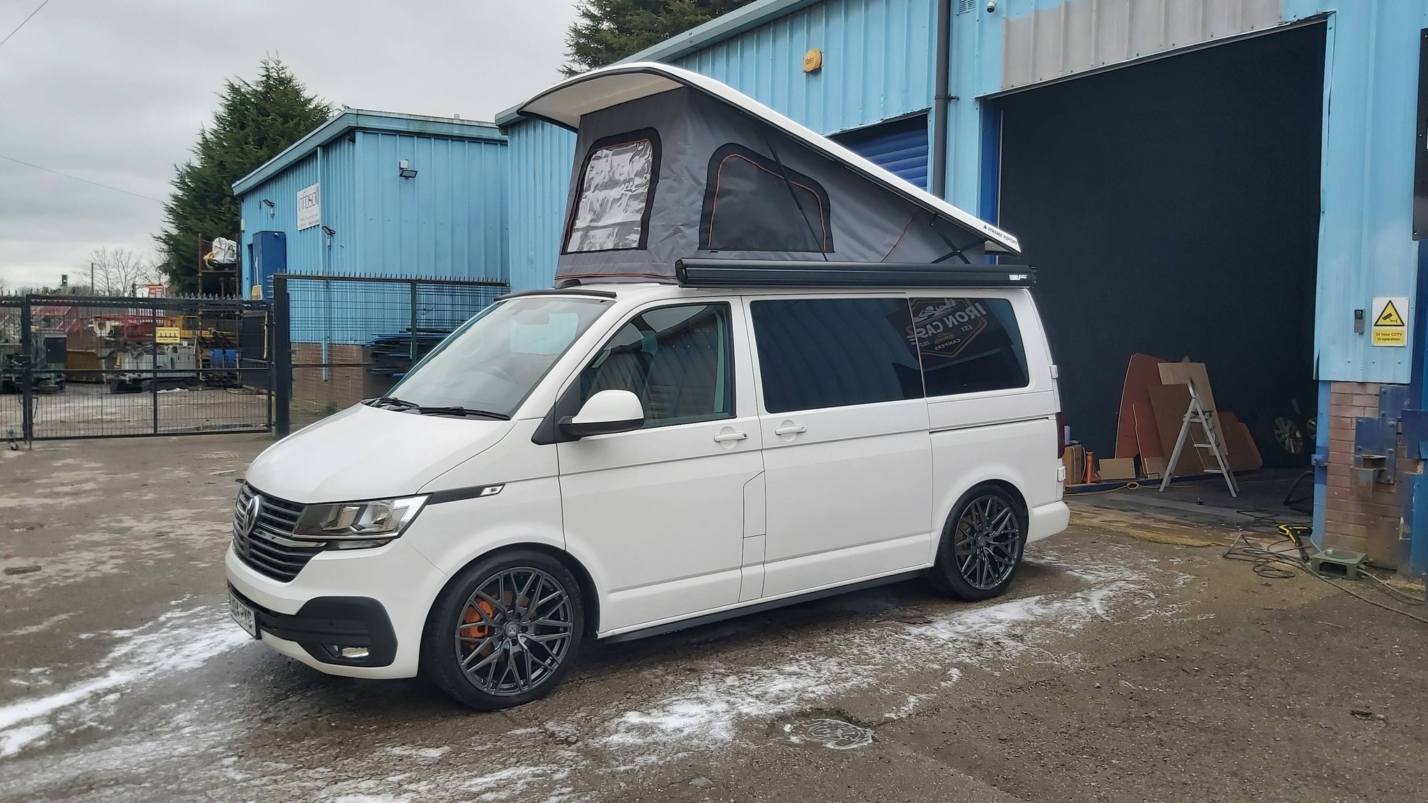 Iron Castle Campers Facebook ad: 2024 VW T6.1 HIGHLINE CAMPER, HUGE SPEC