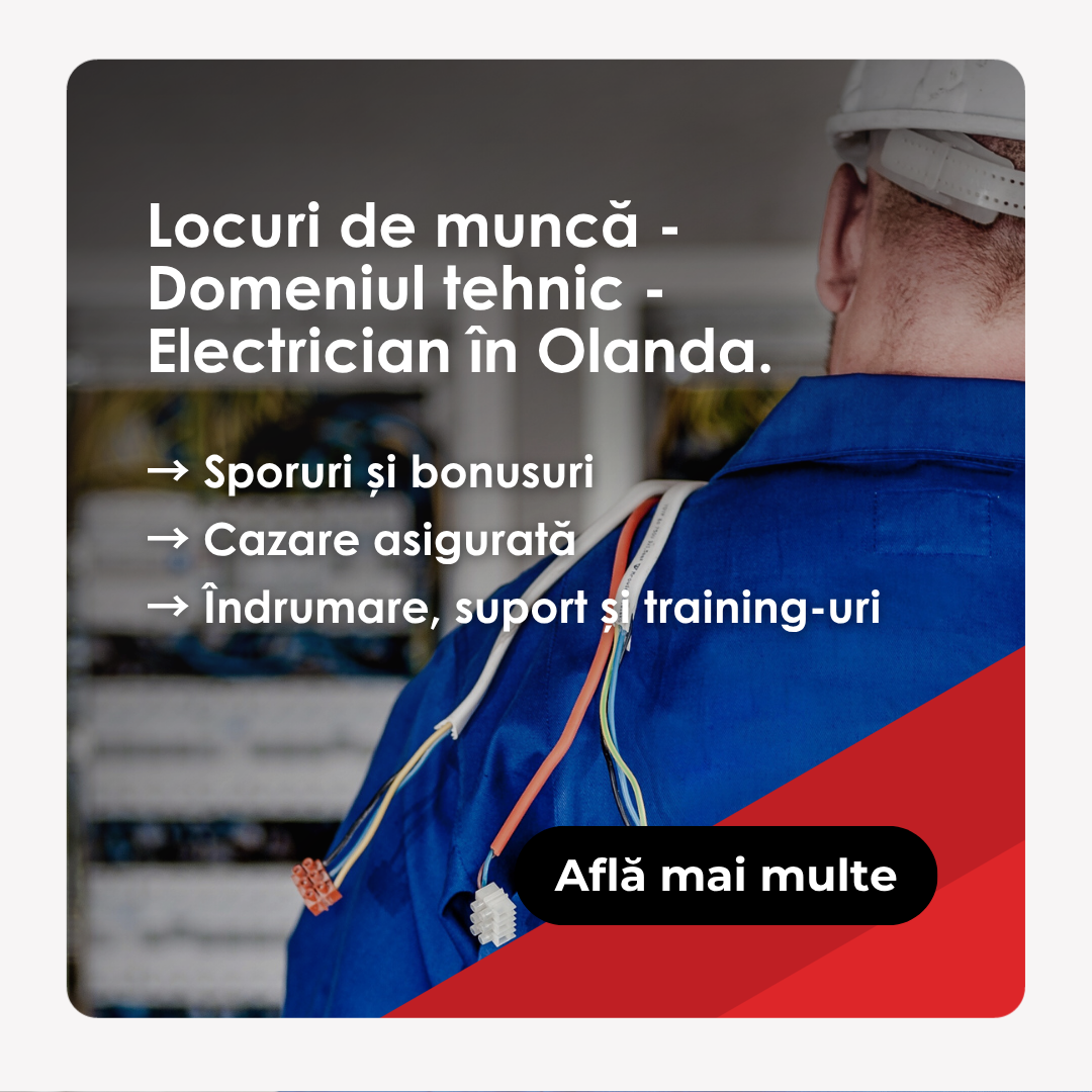 Covebo Recrutare - Romania Facebook ad: Locuri de muncă în Olanda