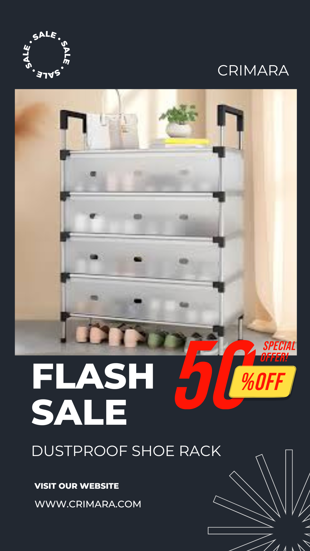 Crimara Facebook ad