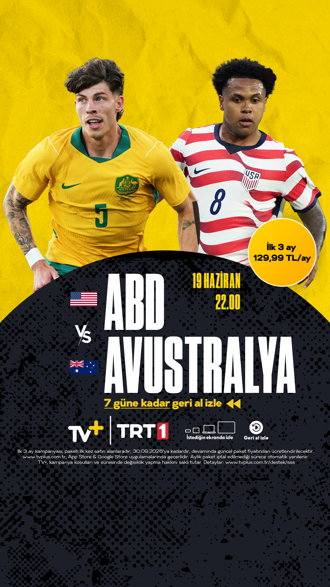 TV+ Facebook ad