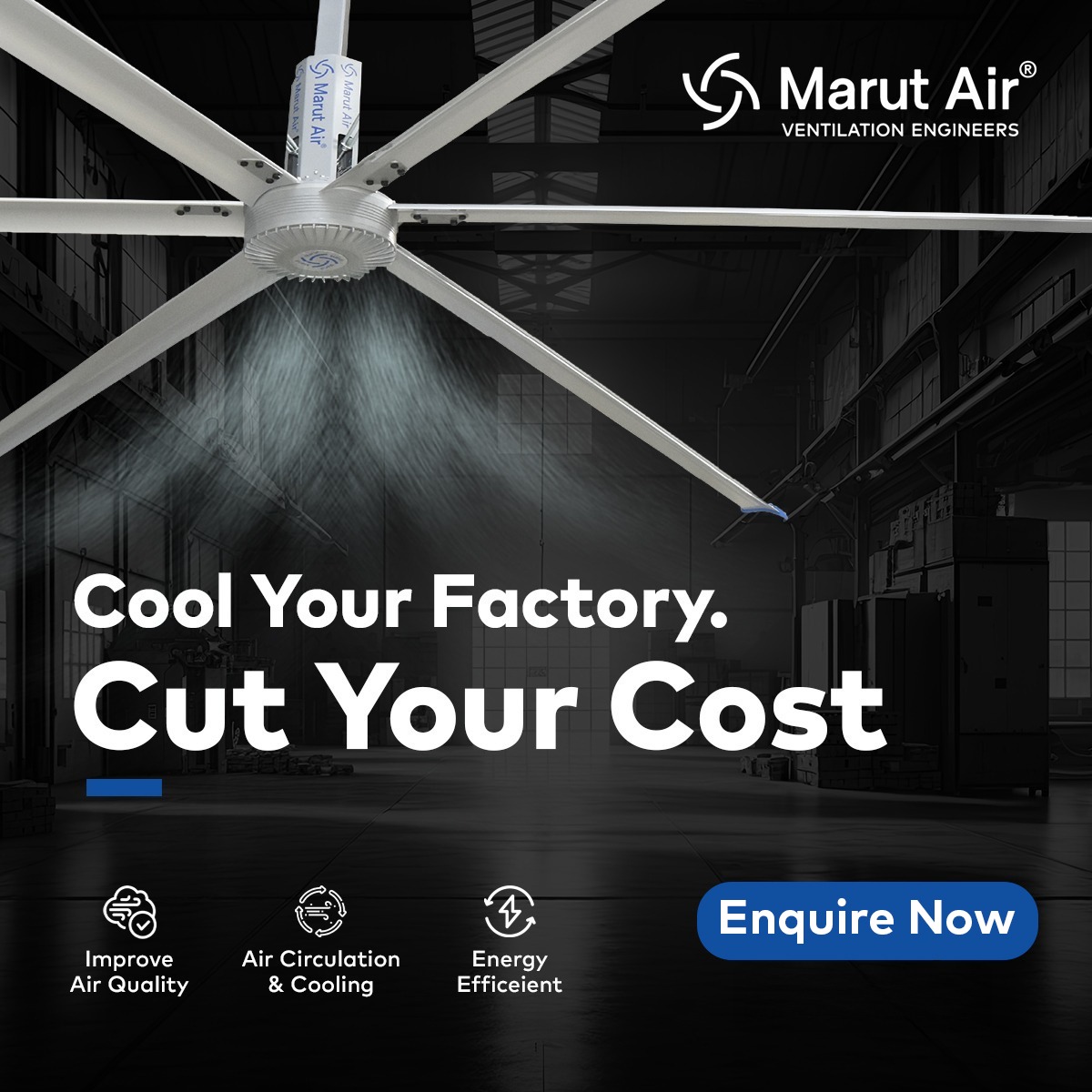 MarutAir Facebook ad: Marut Air: India's No.1 HVLS