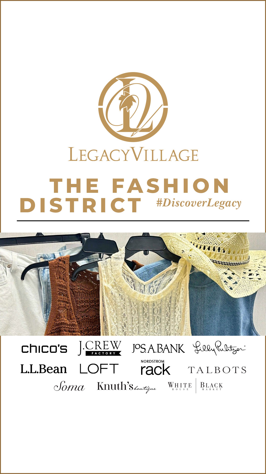 Legacy Village Facebook ad from Jan 9, 2026