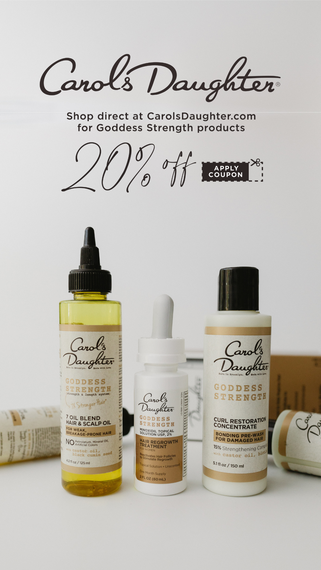 Carol's Daughter Facebook ad