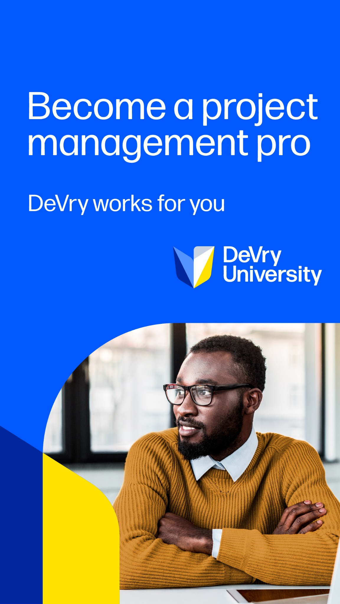 DeVry University Facebook ad