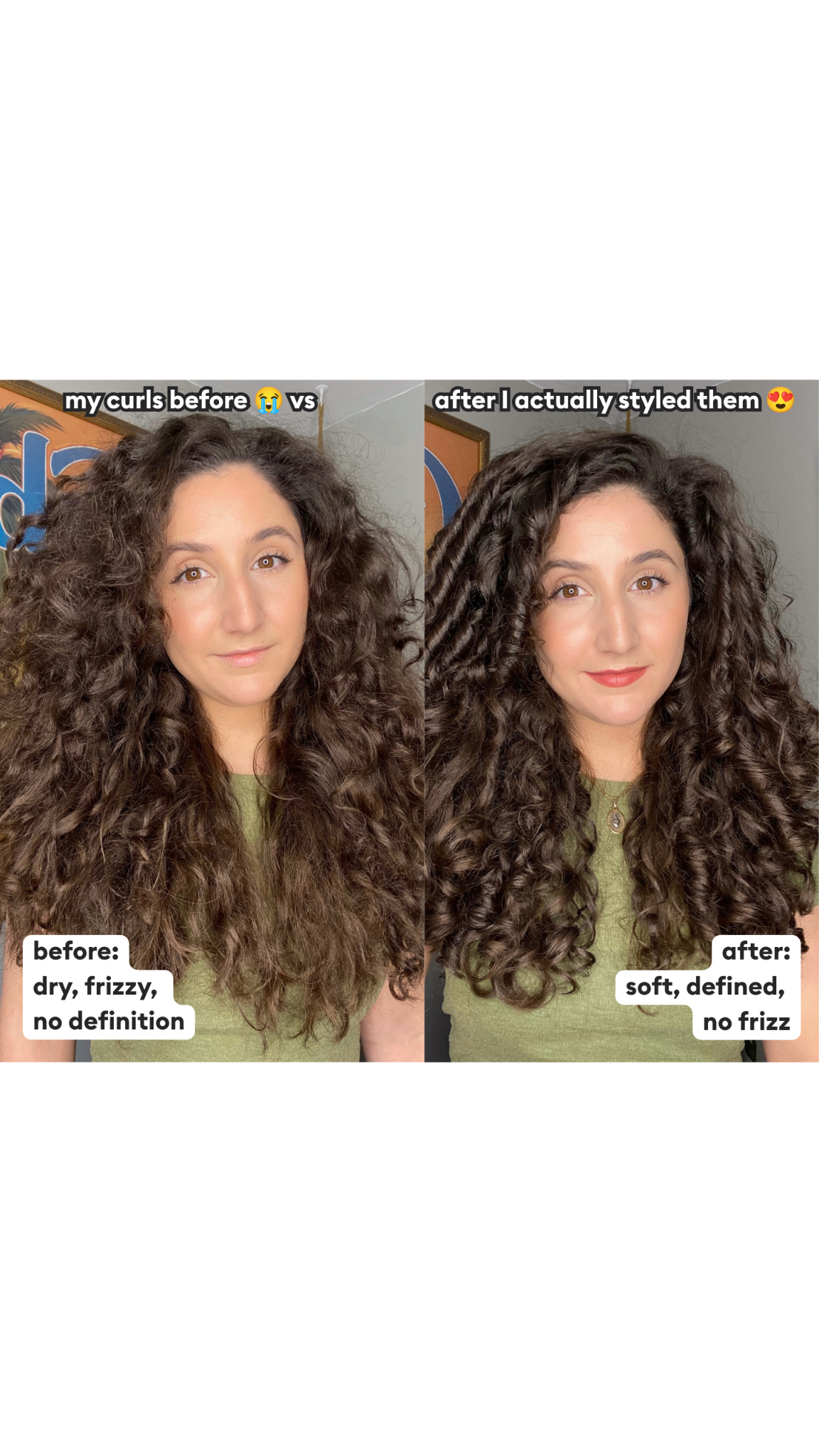 Flora & Curl Haircare Facebook ad