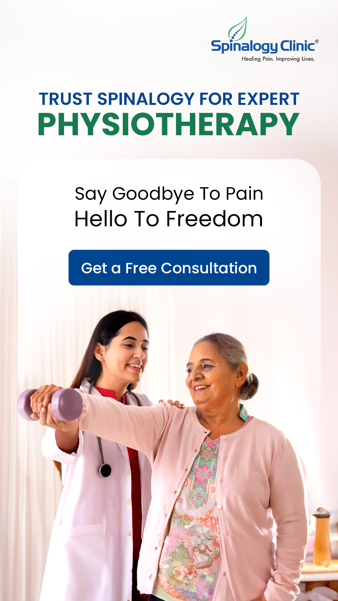 Spinalogy Clinic Facebook ad