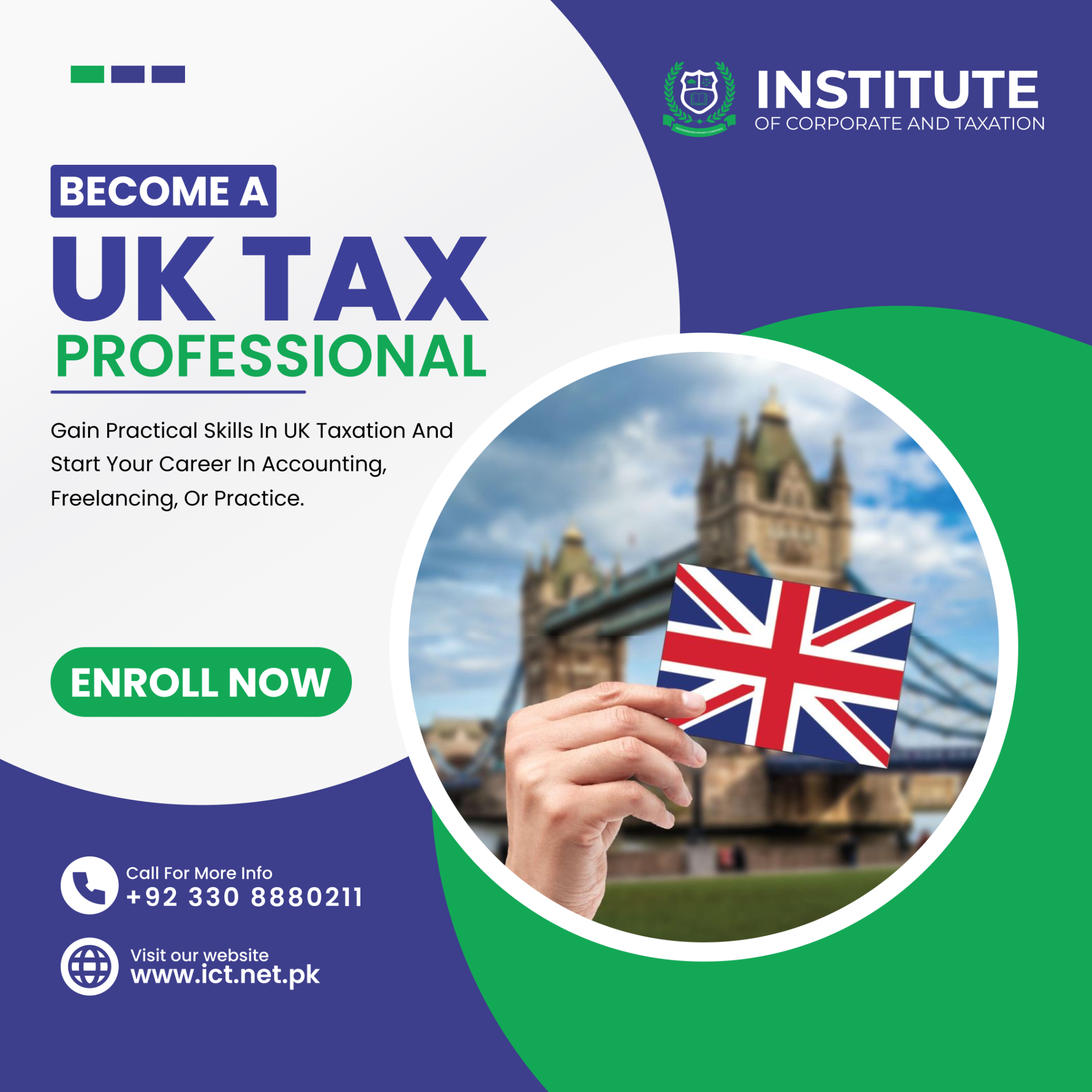 Institute of Corporate and Taxation of Pakistan Facebook ad