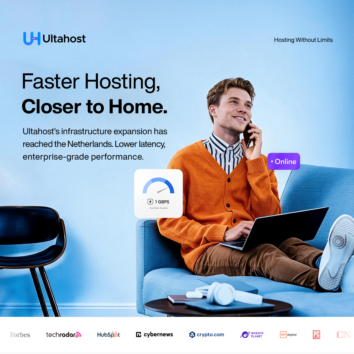 UltaHost Facebook ad