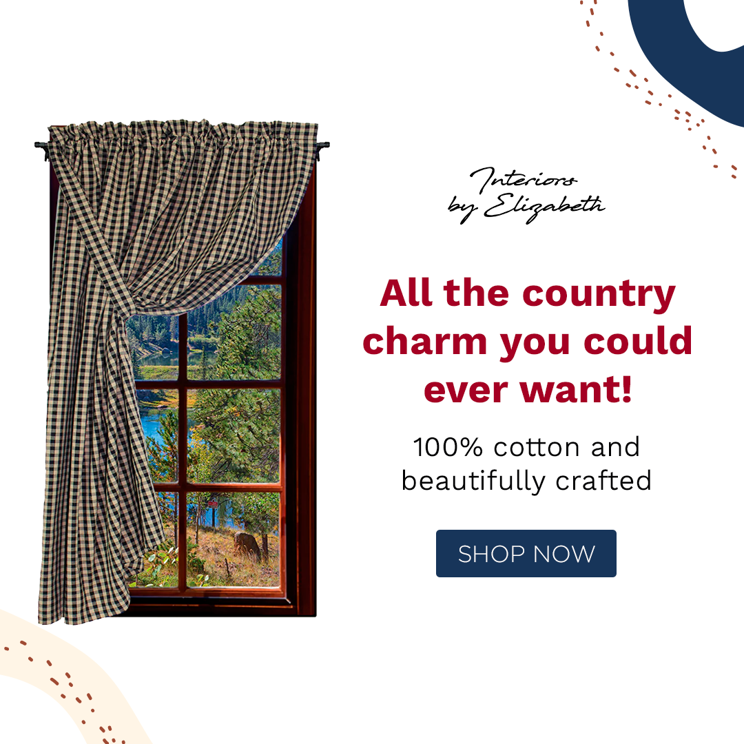 Interiors by Elizabeth Facebook ad: Farmhouse Decor like no other