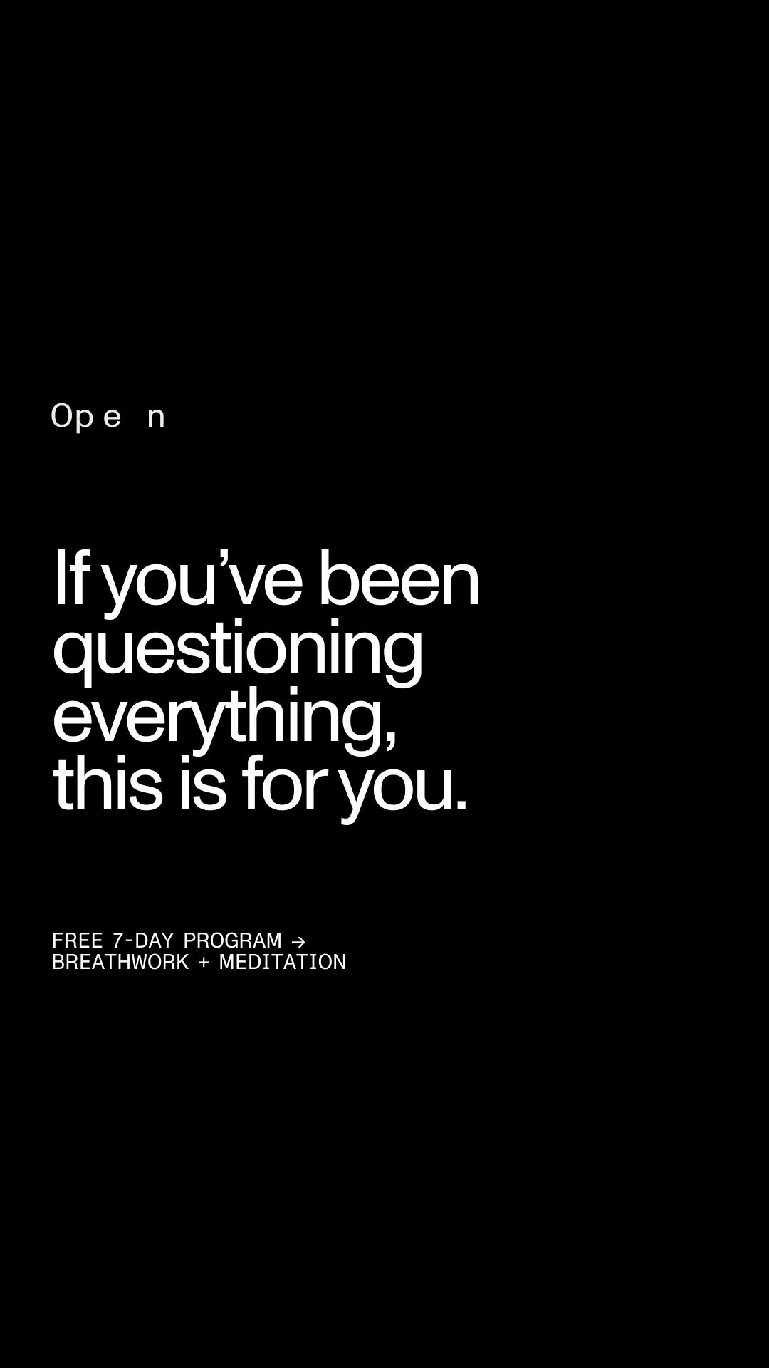 Open Facebook ad
