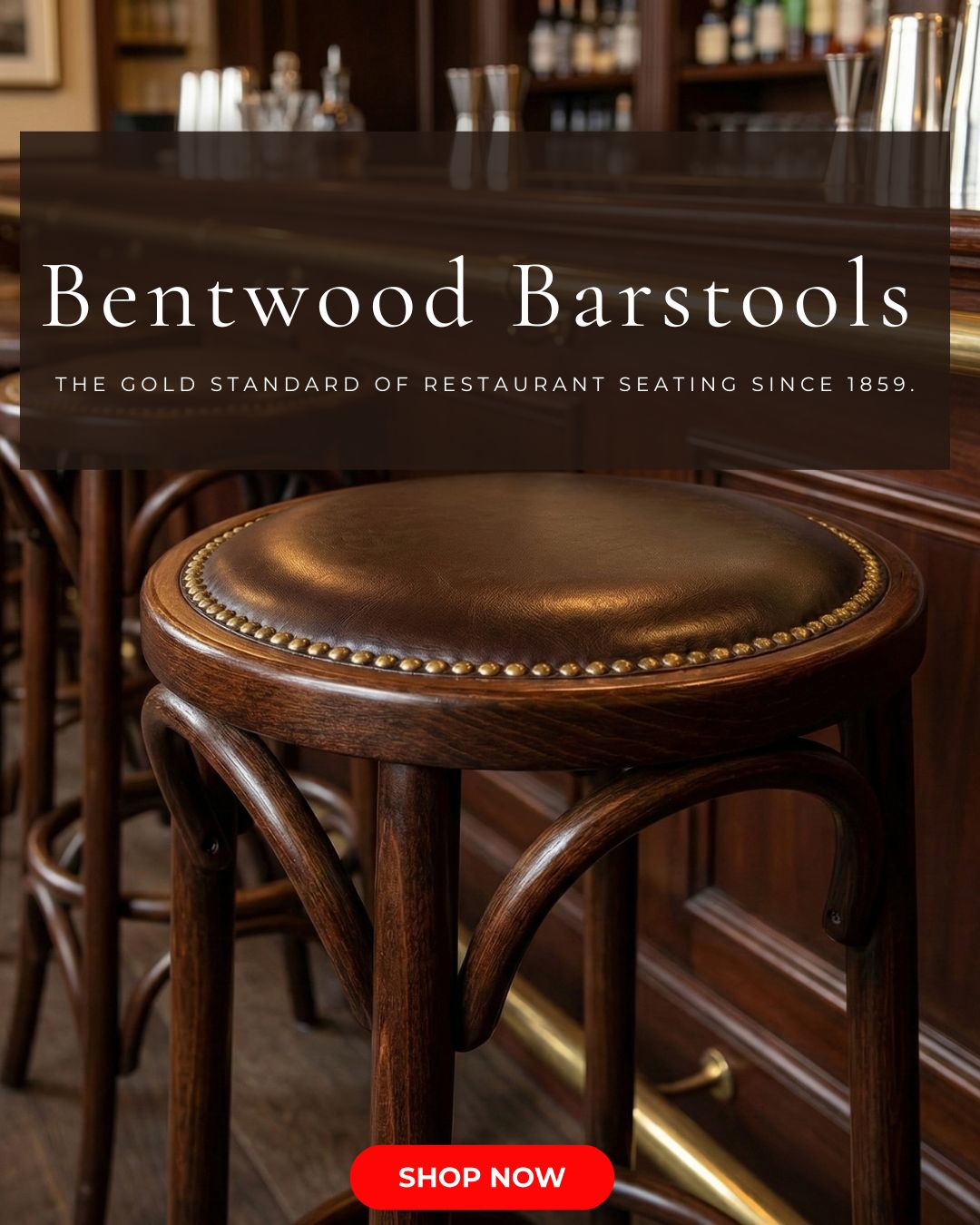 Chair up Facebook ad: Bentwood For Restaurants