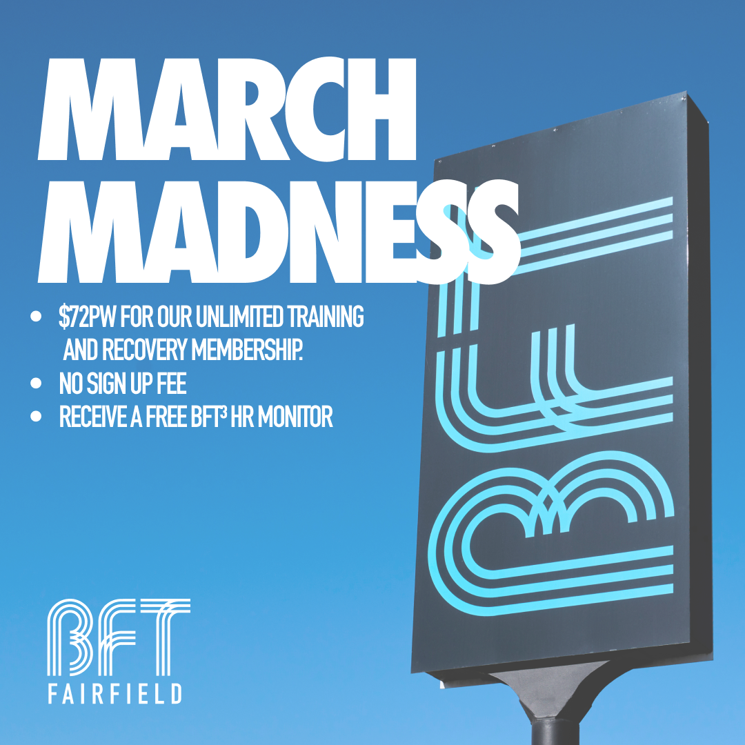 BFT Fairfield Facebook ad: MARCH MADNESS >>