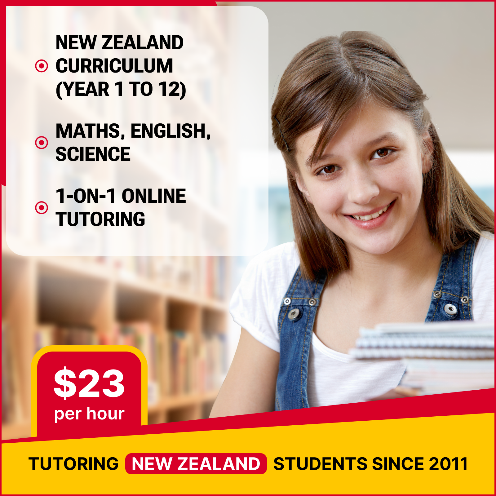 Jaya's Academy Facebook ad: Better Grades Guaranteed