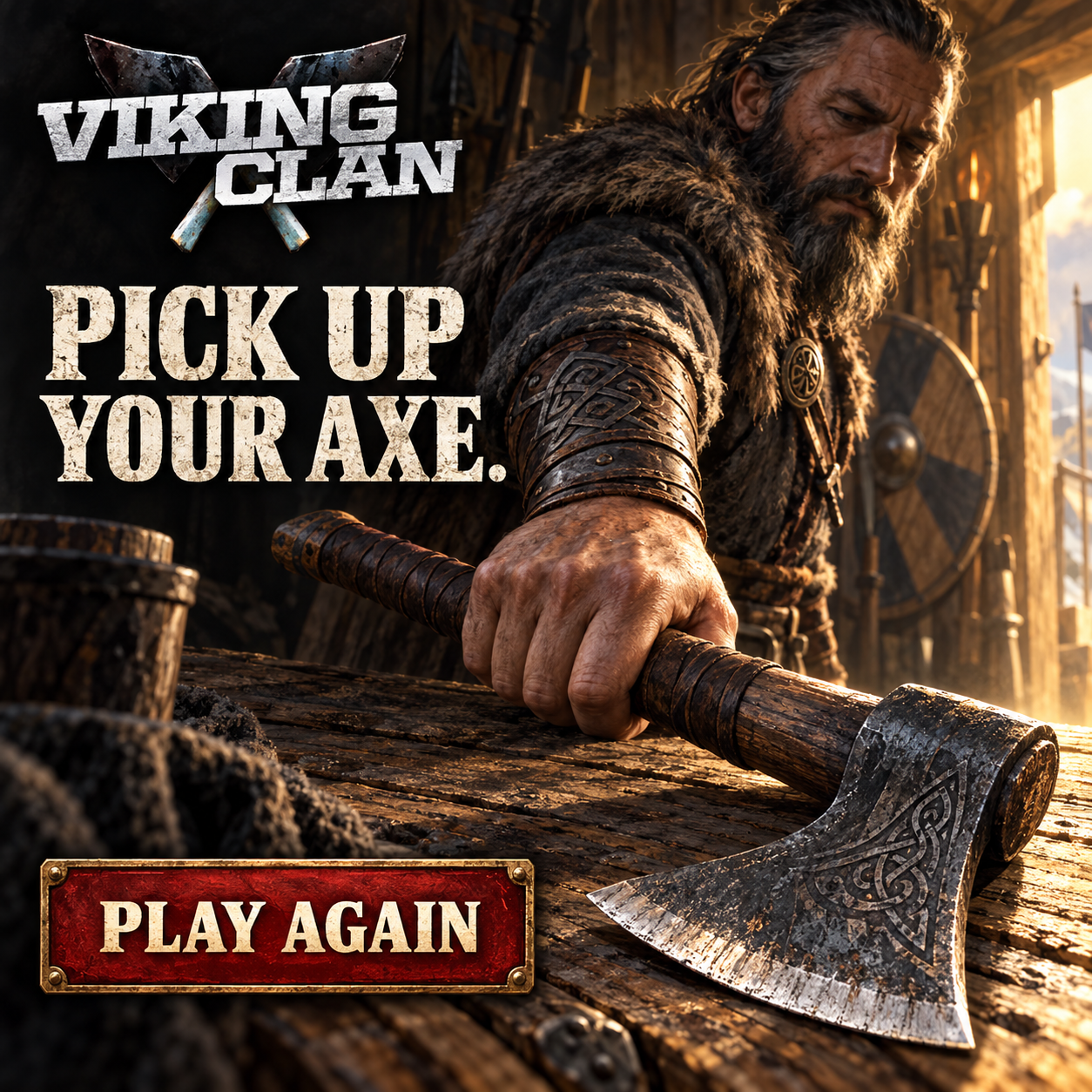 Viking Clan Facebook ad: There's still a war to be won.