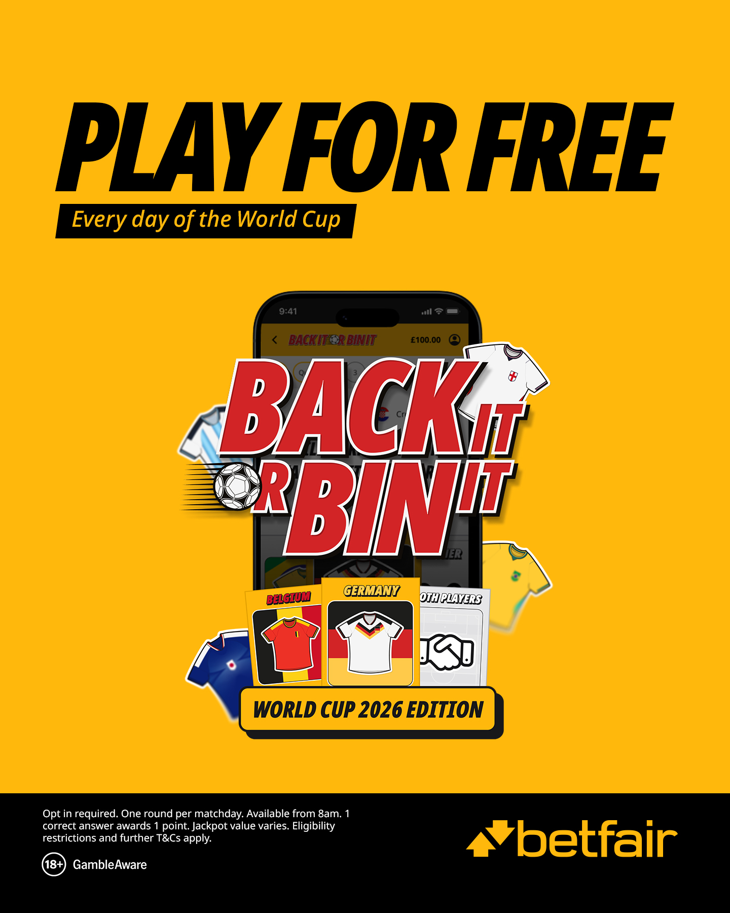 Betfair Facebook ad
