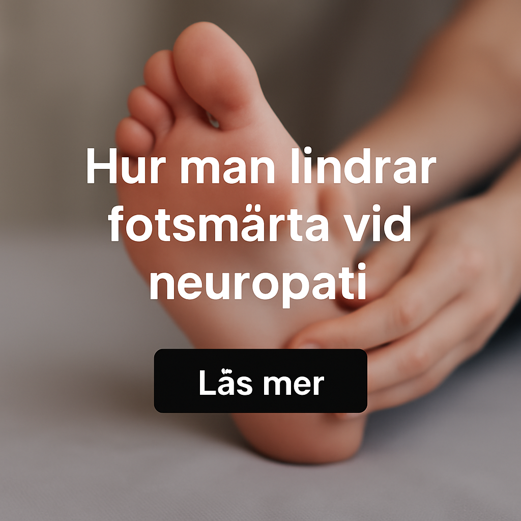 Smart Guides Facebook ad: Hur man lindrar fotvärk från neuropati