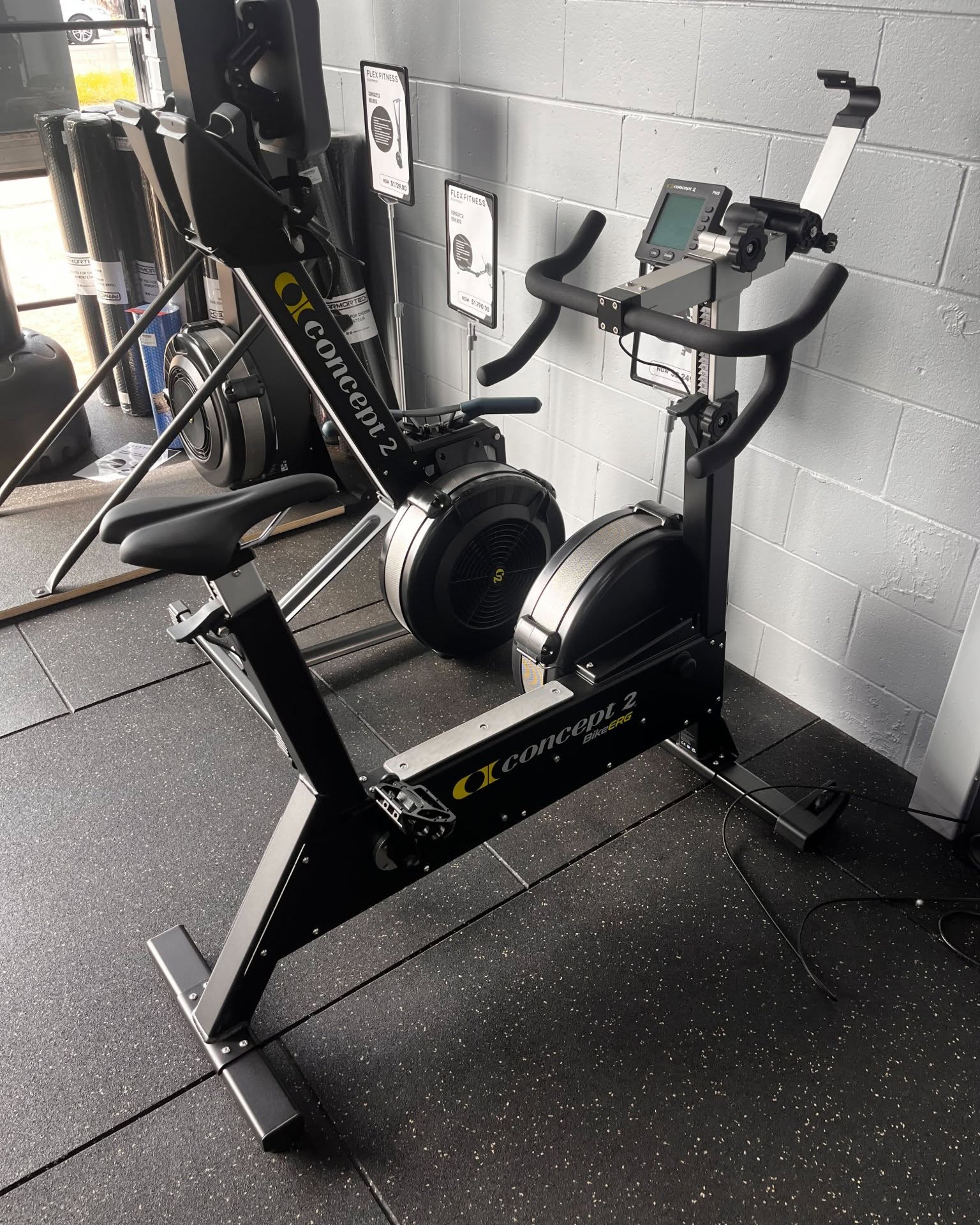 Flex Brisbane Facebook ad: Concept2 Bike Erg