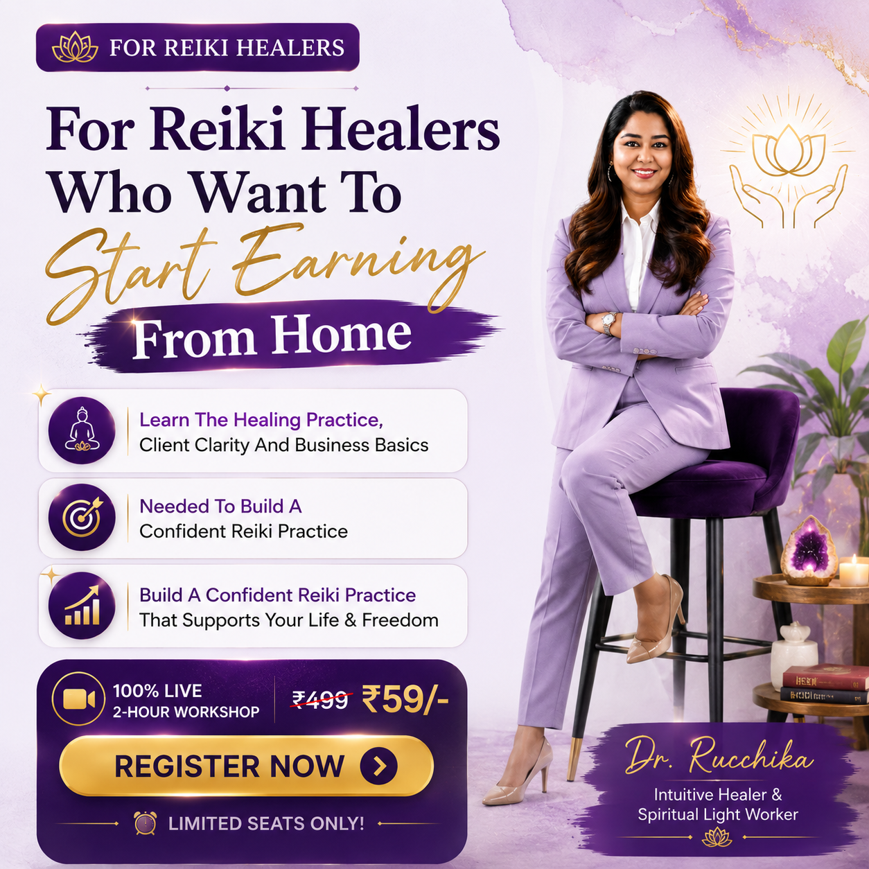 Spiritual Healing Hub Facebook ad
