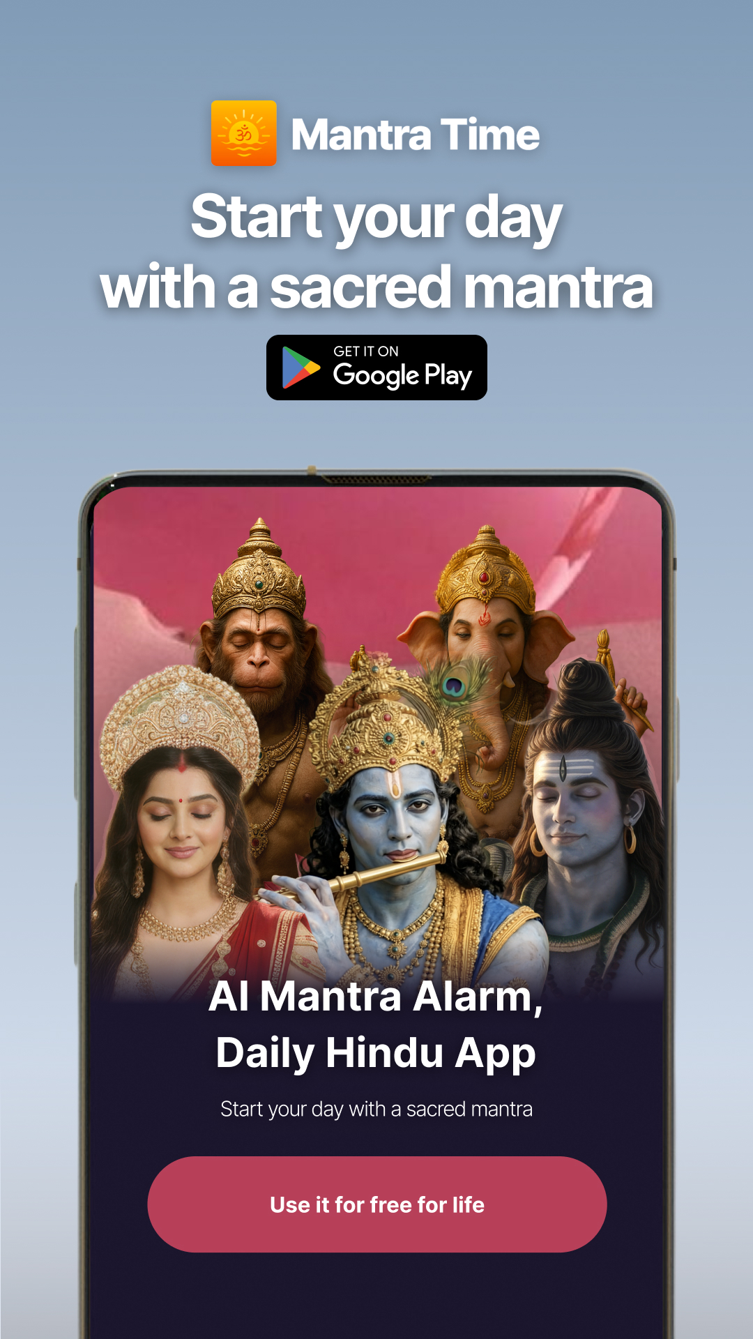 Mantra Time Facebook ad