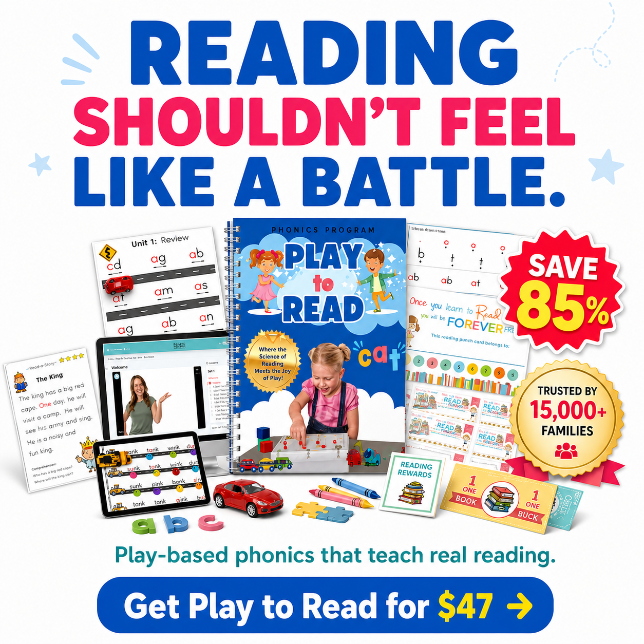 Planning Playtime - Learning Through Play Facebook ad