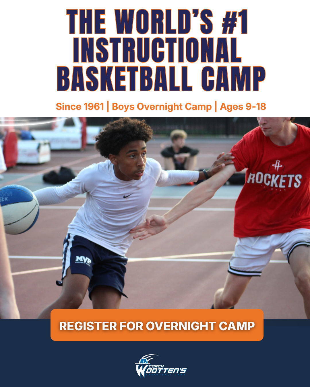 Coach Wootten's Basketball Camp Facebook ad
