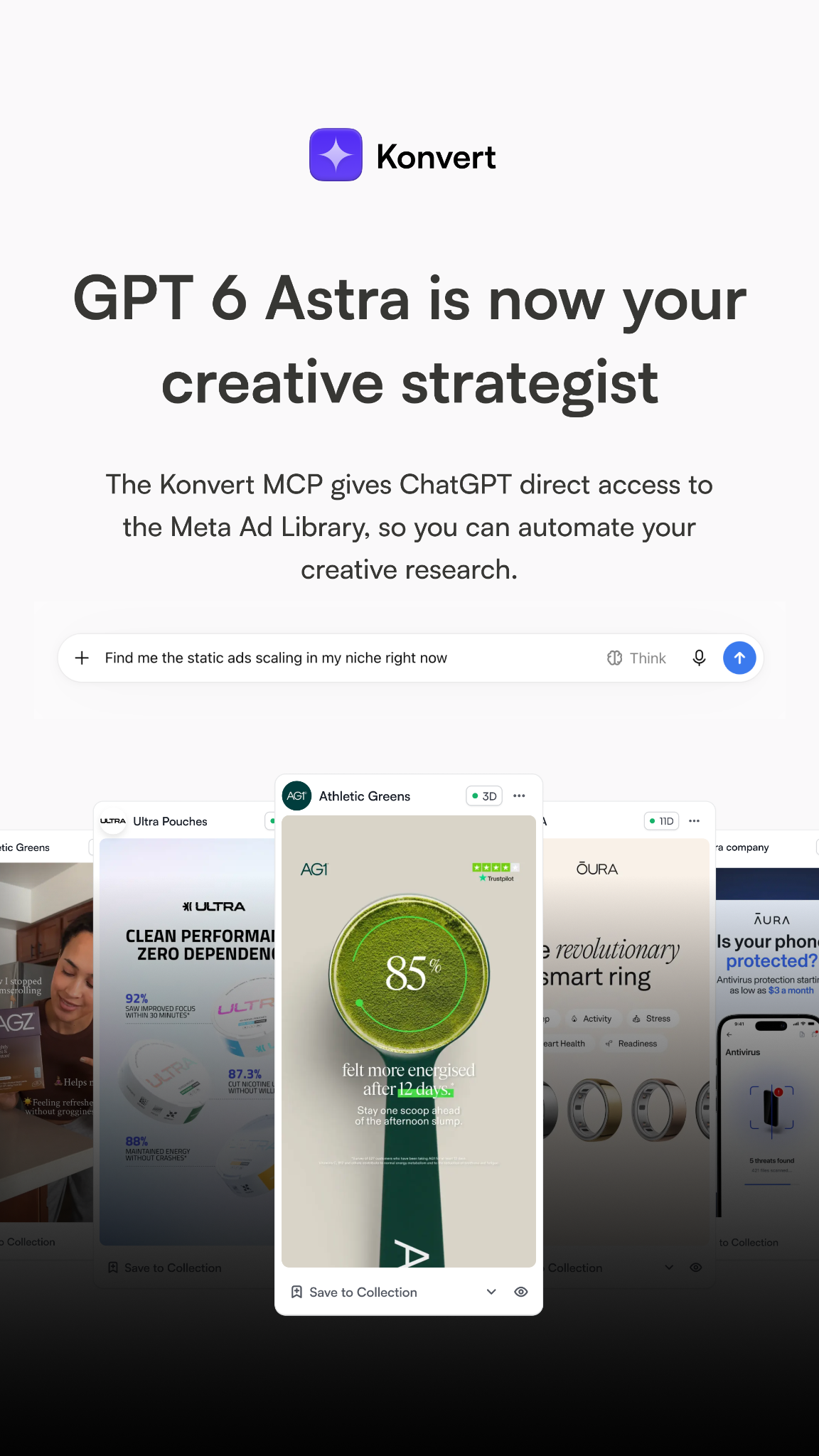 Konvert Facebook ad