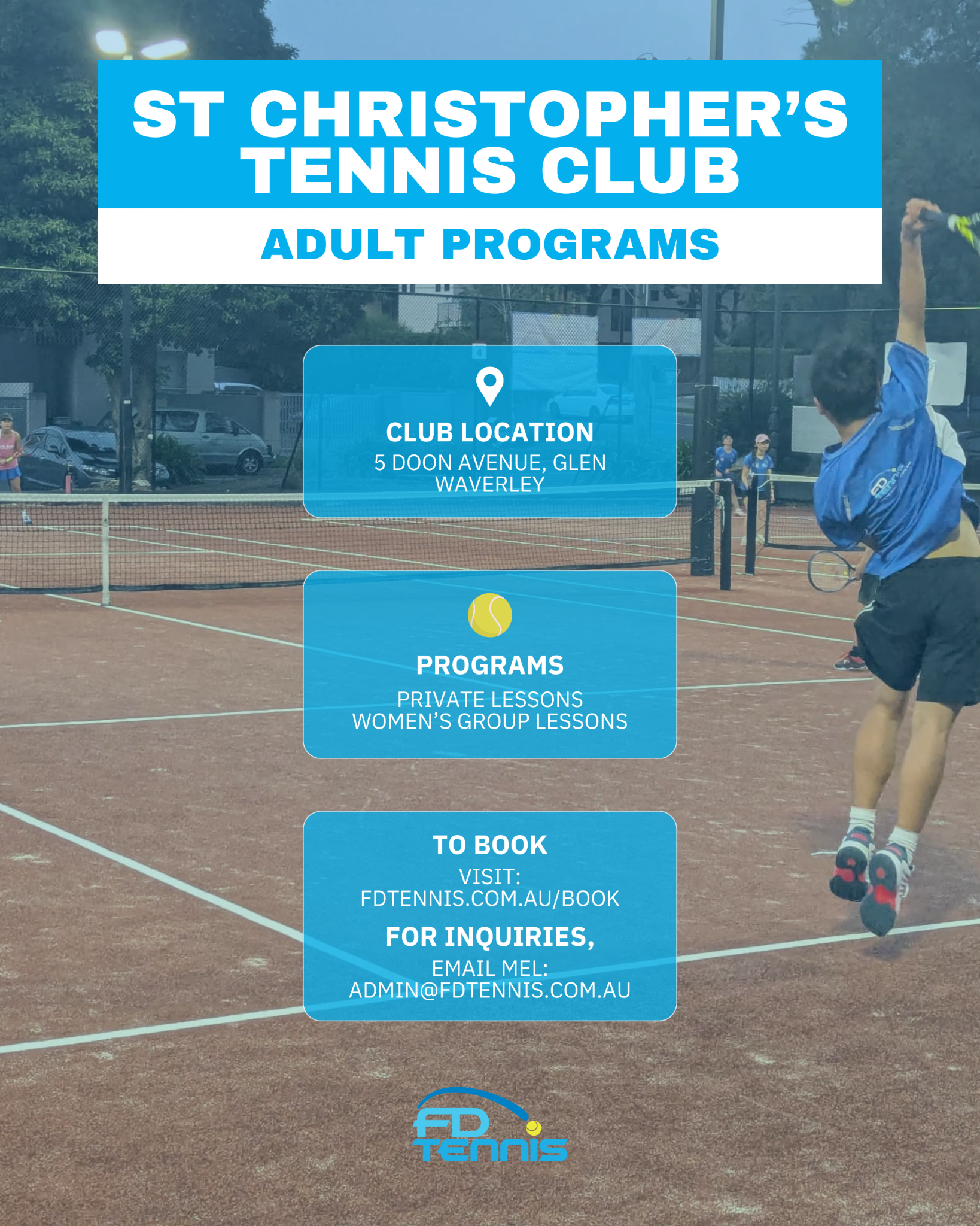 Future Demand Tennis Facebook ad