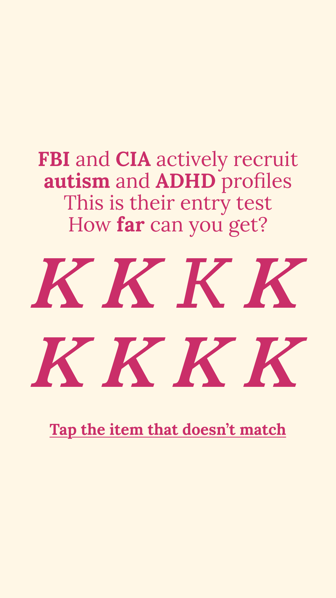 Brain Health Check Facebook ad
